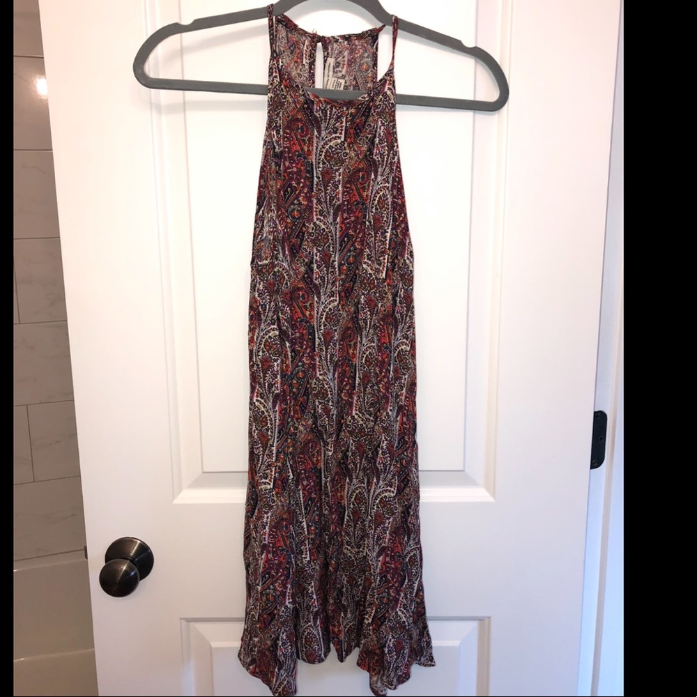 High neck dress
